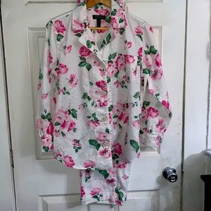 Women’s cotton pajama set by Lauren Ralph Lauren size Large